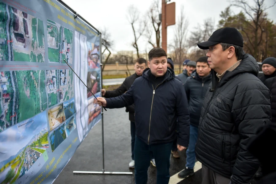 В Бишкеке начали строить подземные переходы на проспекте Чингиза Айтматова