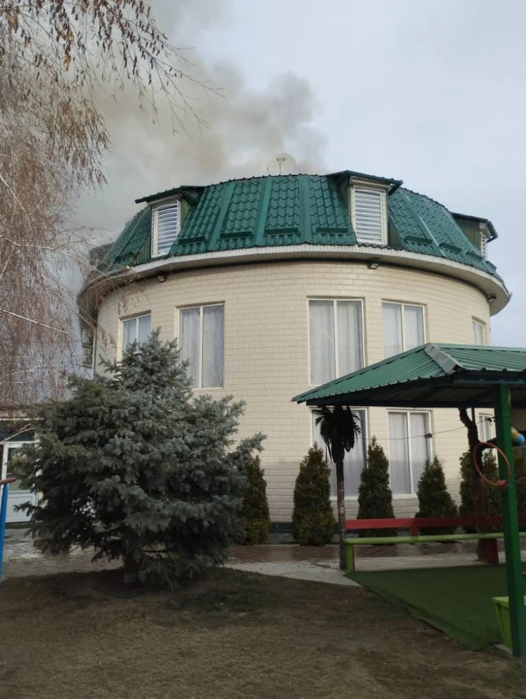 The fire at a private kindergarten in Bishkek has been completely extinguished
