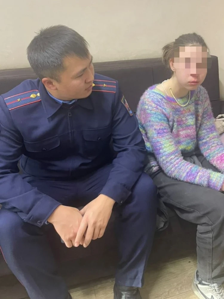 Сотрудники милиции нашли ранее пропавшую девочку