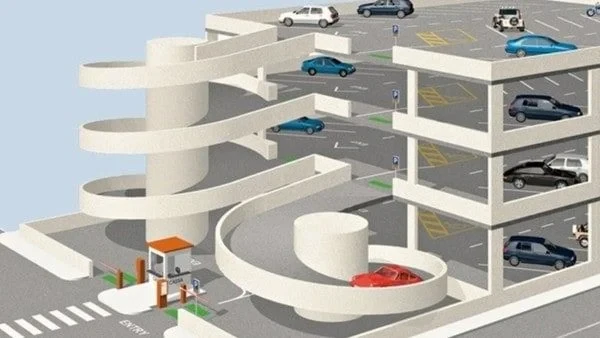 A multi-level parking lot will be built on Sagymbai Manaschy Street