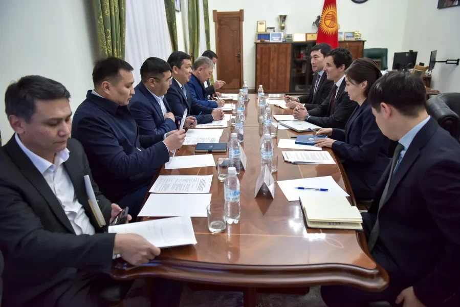 Мэр Бишкека рассказал представителям ЕБРР о проектах, реализуемых в столице