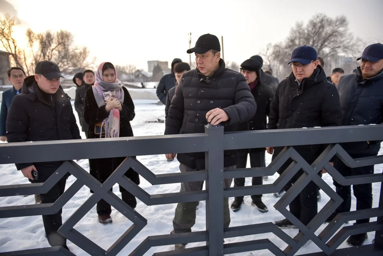 Construction of the bridge on Jibek-Jolu. The Mayor of Bishkek ordered a change of contractor.