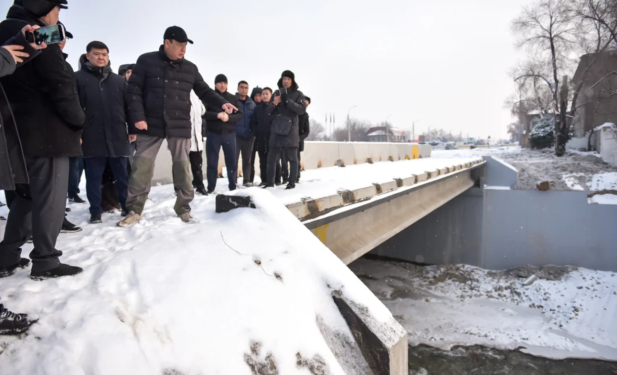 A new 28-meter bridge will be built in Bishkek