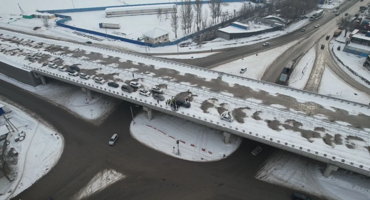 В этом году планируют завершить реконструкцию 15 км Северной объездной дороги Бишкека