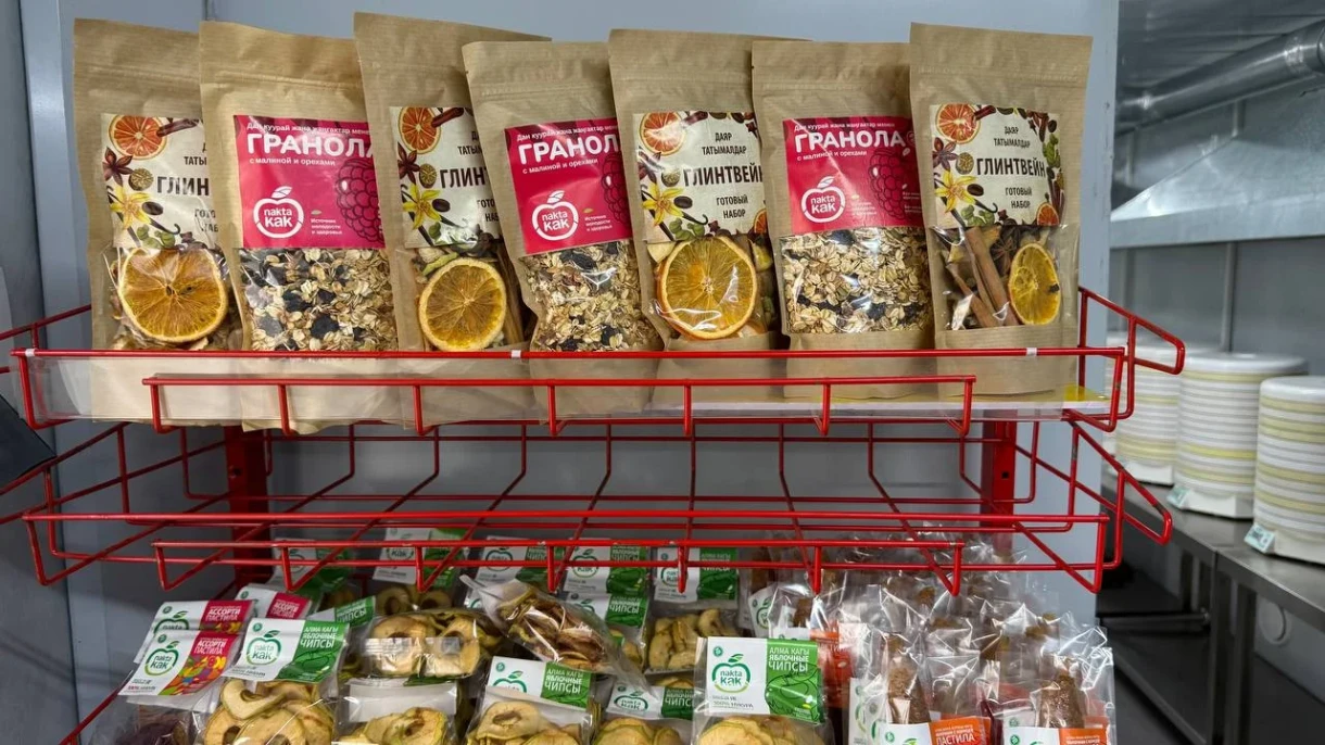 В Сокулукском районе планируют расширить производство фруктовой пастилы