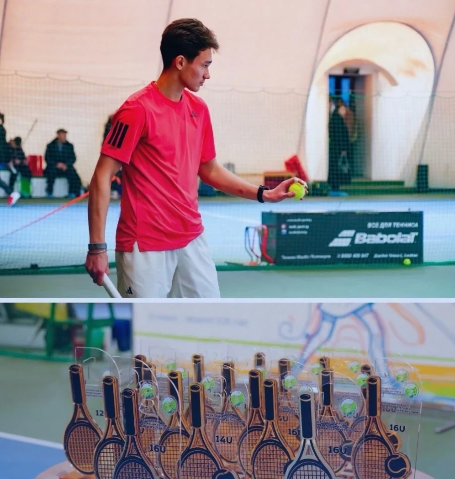 В Бишкеке стартовал турнир по большому теннису