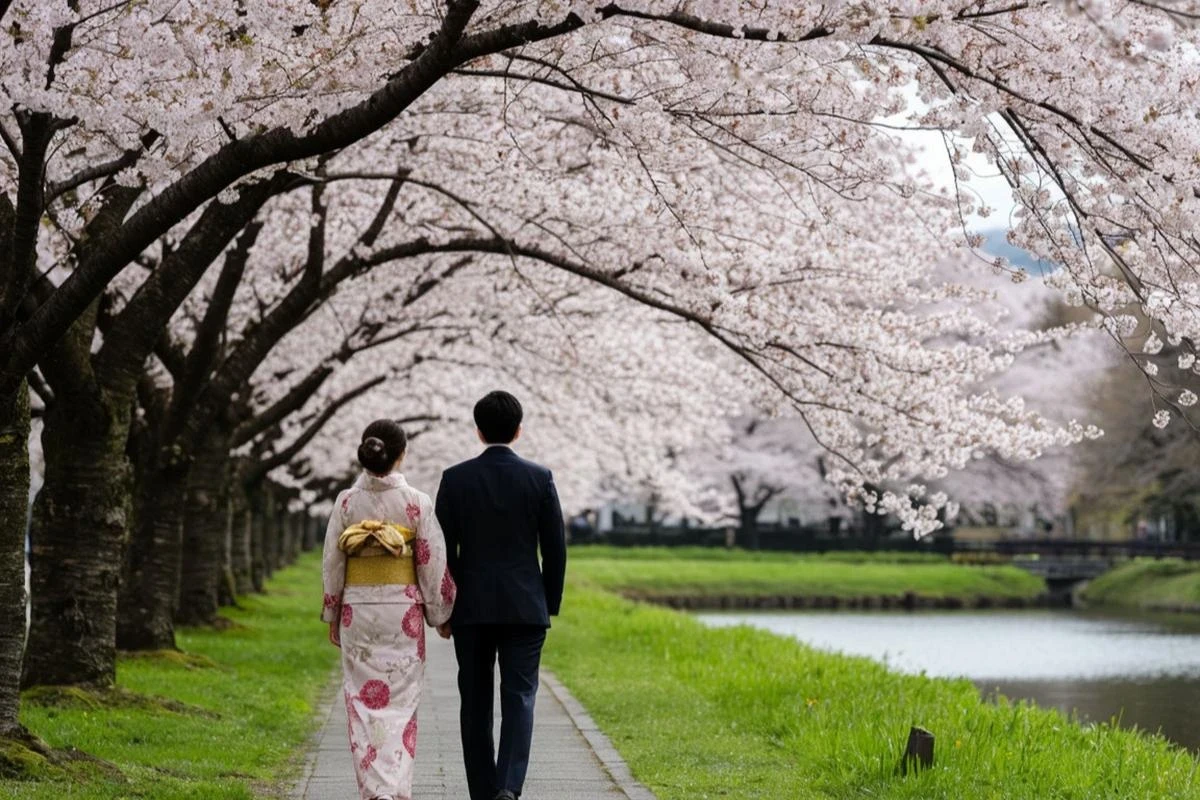 В Японии отменили фестиваль цветения сакуры из-за плохого поведения туристов