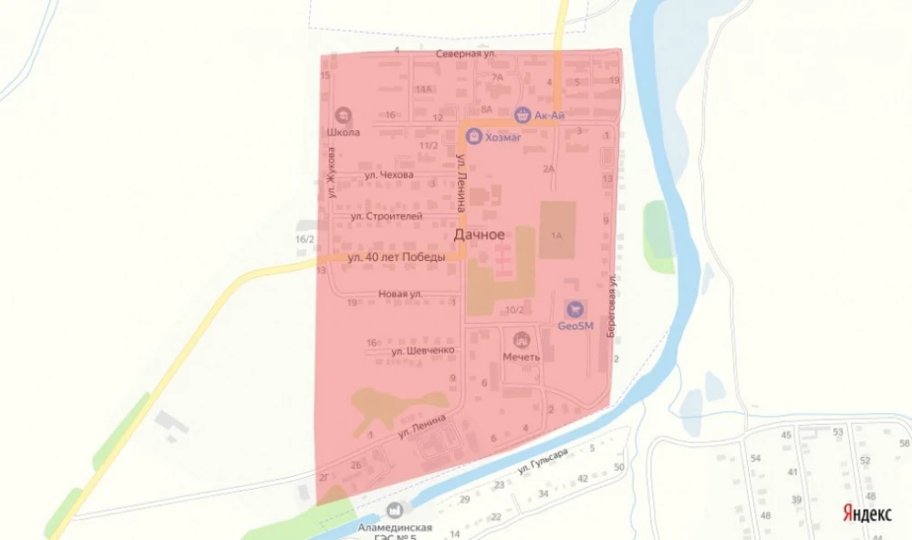 Одно из сел Бишкека на один день останется без питьевой воды (карта)