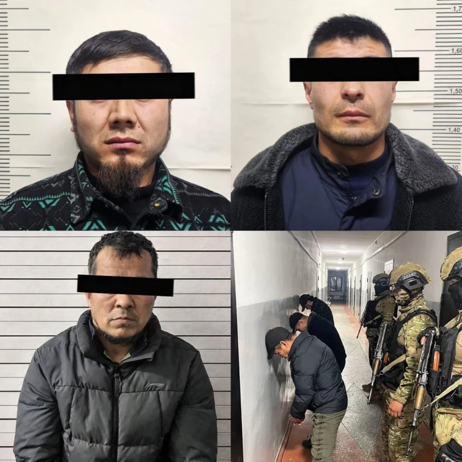 В Оше в ходе спецоперации изъяты около 5 кг наркотиков и боеприпасы