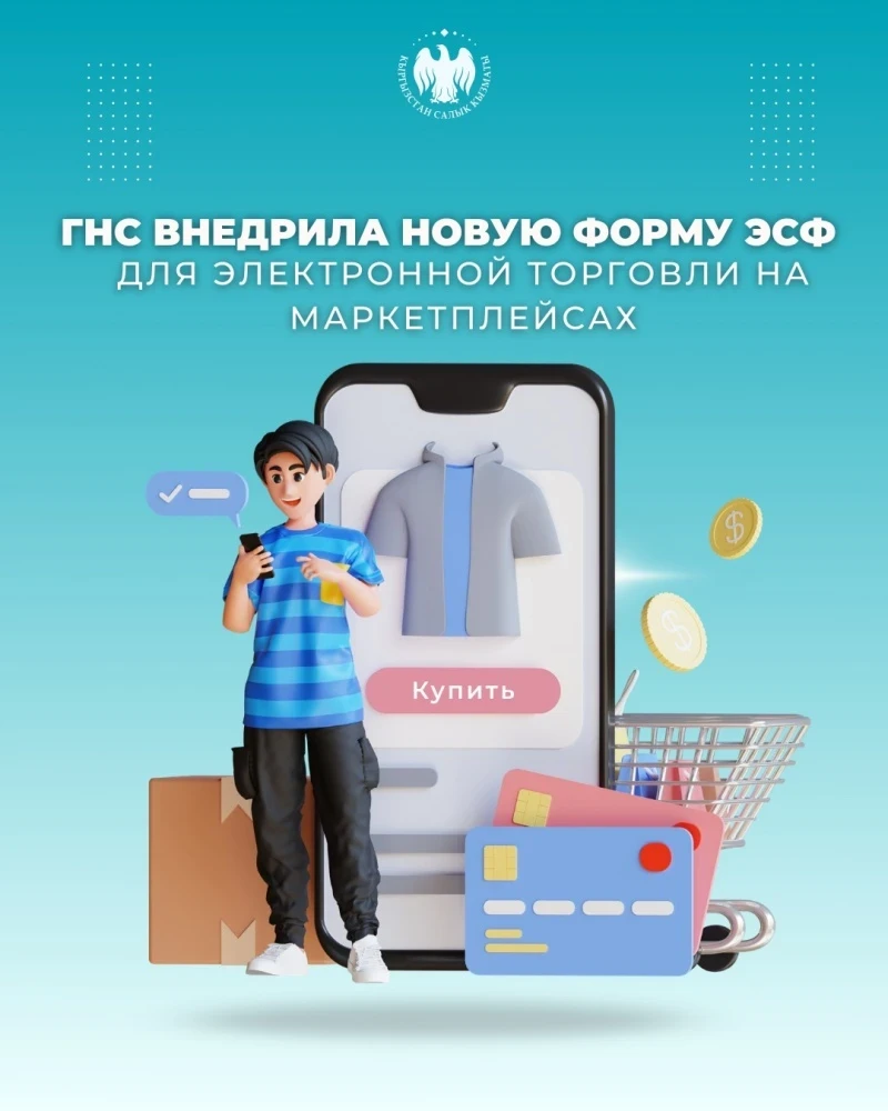 ГНС внедрила новую форму ЭСФ для электронной торговли на маркетплейсах
