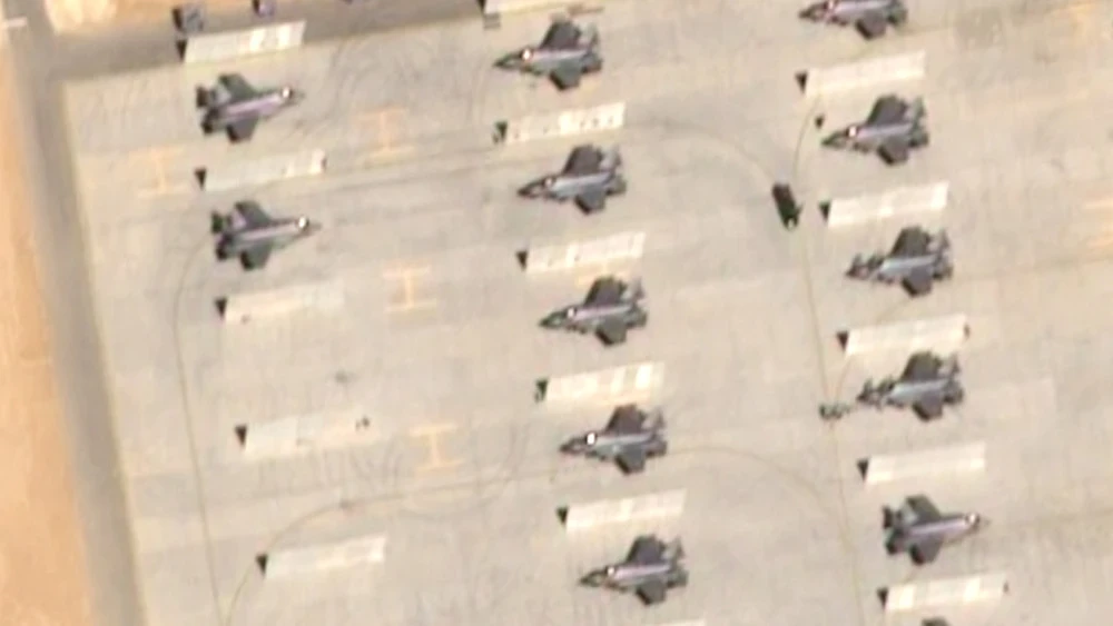 На военной базе в Иордании зафиксировано увеличение числа военных самолётов США