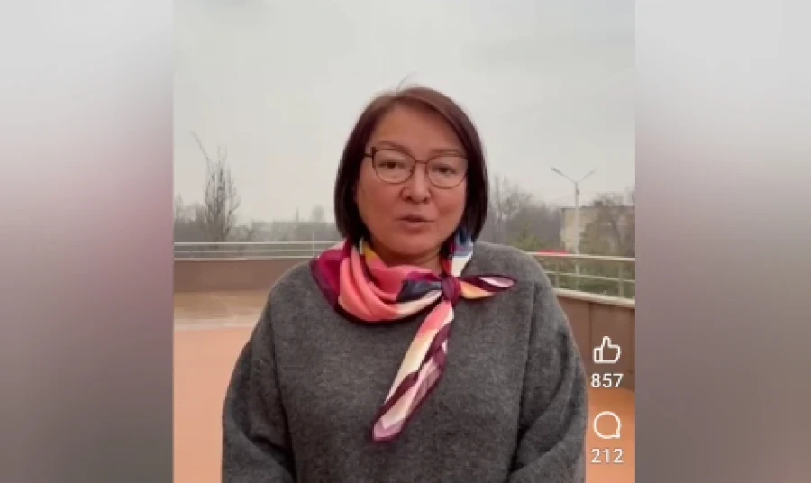 "Верните Досмамбетова". Глава медицинского профсоюза КР обратилась к Жапарову