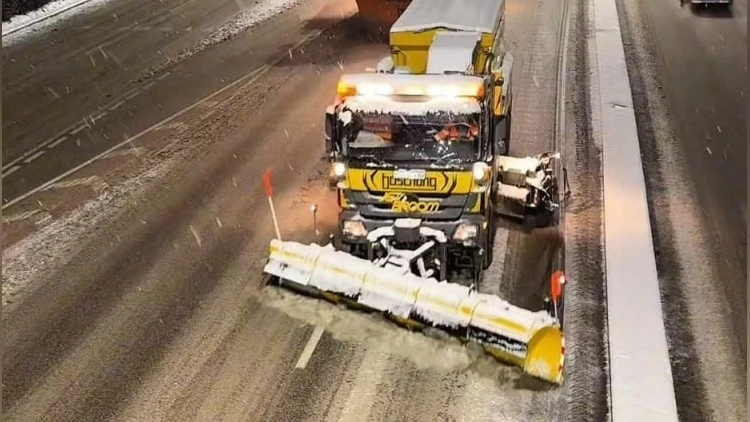 В Алматы выпало 17 сантиметров снега