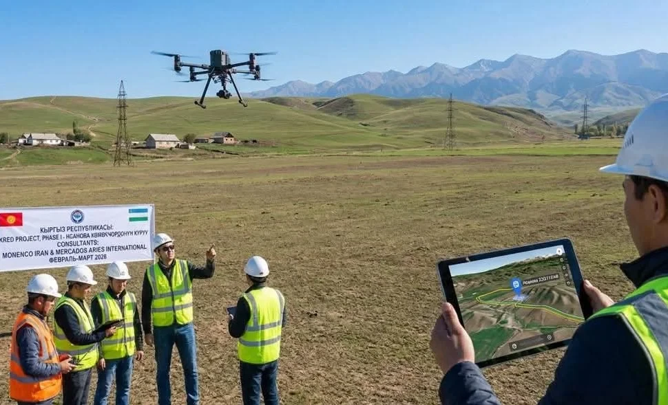 Строительство подстанции «Исанова»: дроны помогут точно спланировать линии электропередач