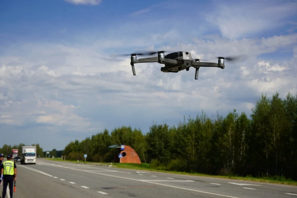 Kazakhstan Police Launch Drones for Public Order Monitoring