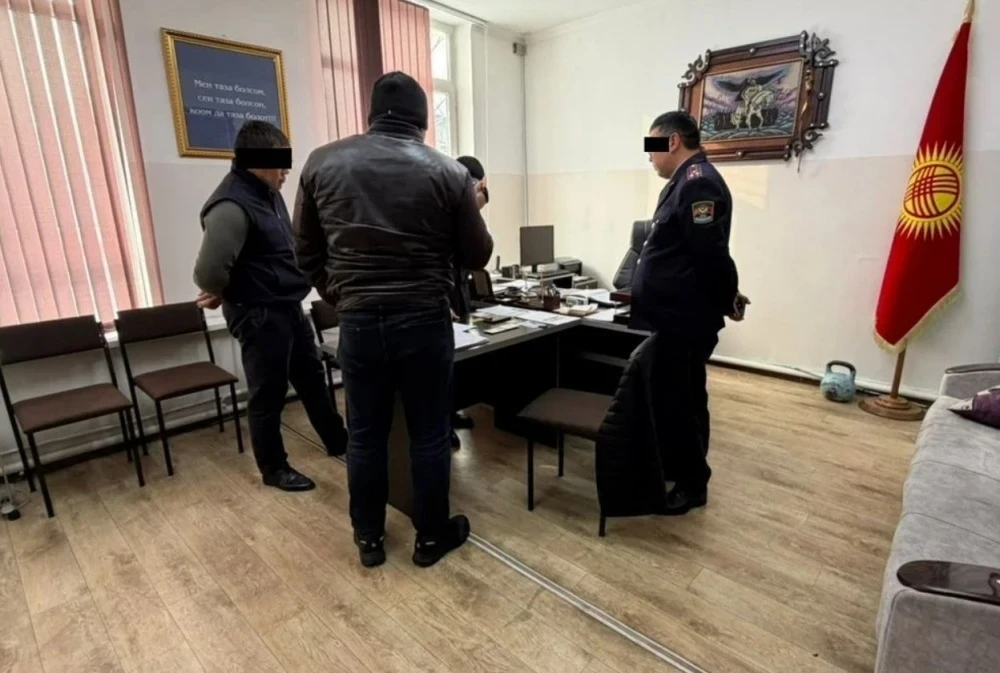 The leadership of the Pervomaisk Police Department caught in a major bribery scheme