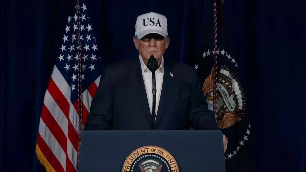 Trump made a statement after Israel's strikes on Iran