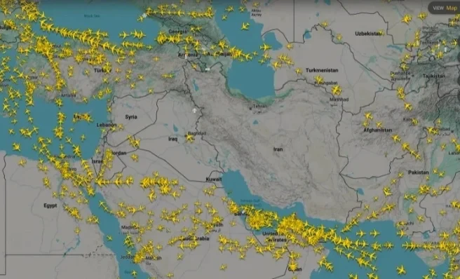 Какие мировые авиакомпании приостановили полеты на Ближний Восток