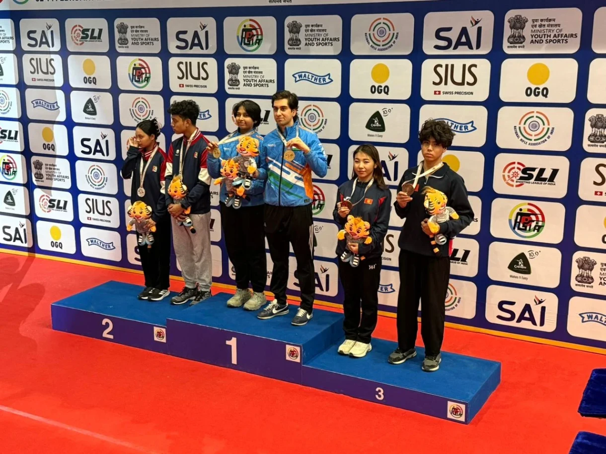 Кыргызстанские спортсмены стали бронзовыми призерами чемпионата Азии по стрельбе