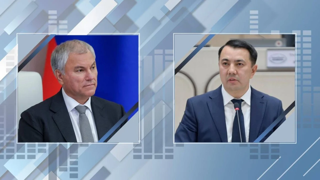 Спикер Госдумы пригласил главу парламента КР в Москву
