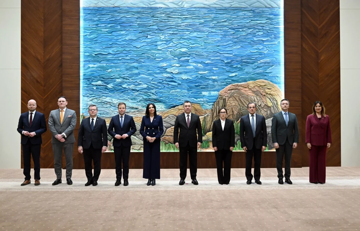 Садыр Жапаров принял депутатов Европейского парламента