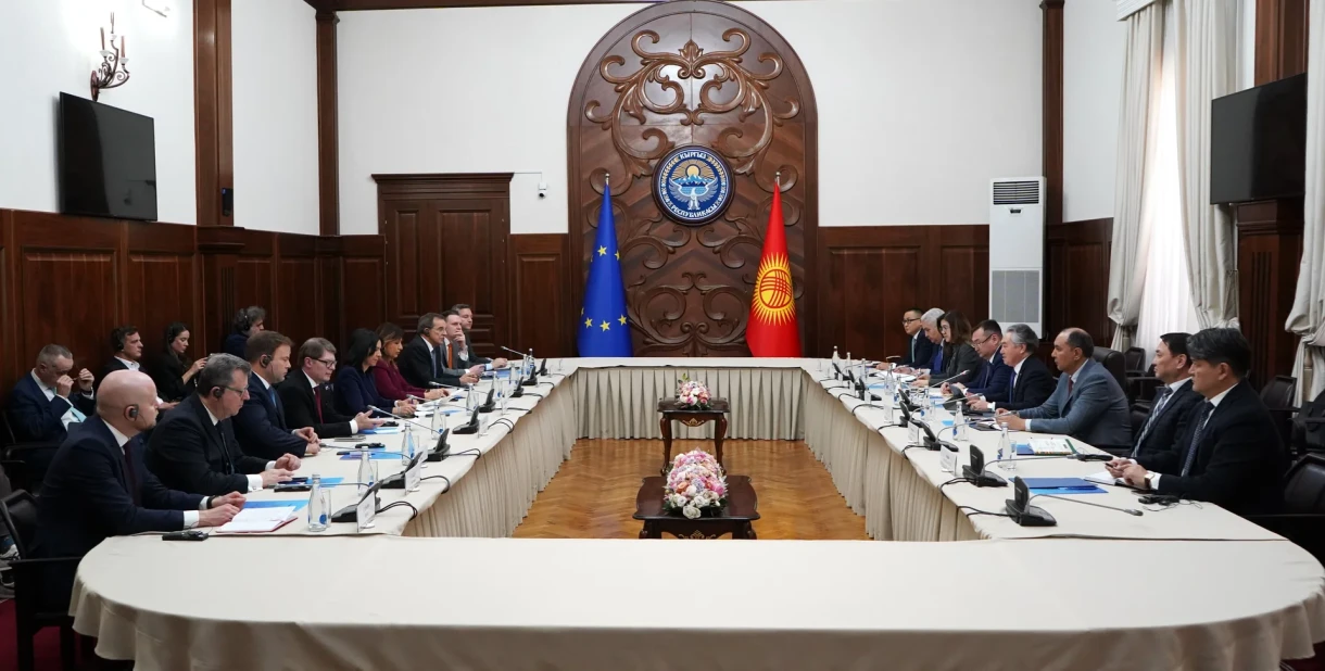 Жээнбек Кулубаев провел встречу с делегацией Европейского парламента