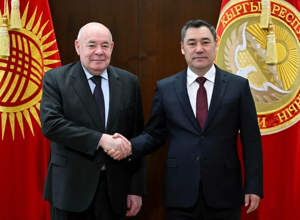 Садыр Жапаров принял спецпредставителя президента России Михаила Швыдкого