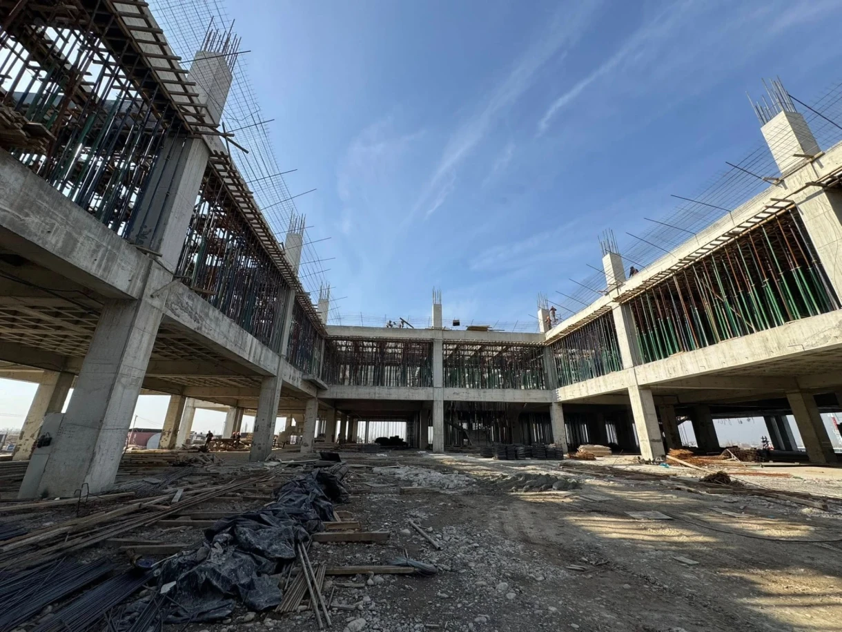 На каком этапе строительство нового аэровокзального комплекса аэропорта «Ош»