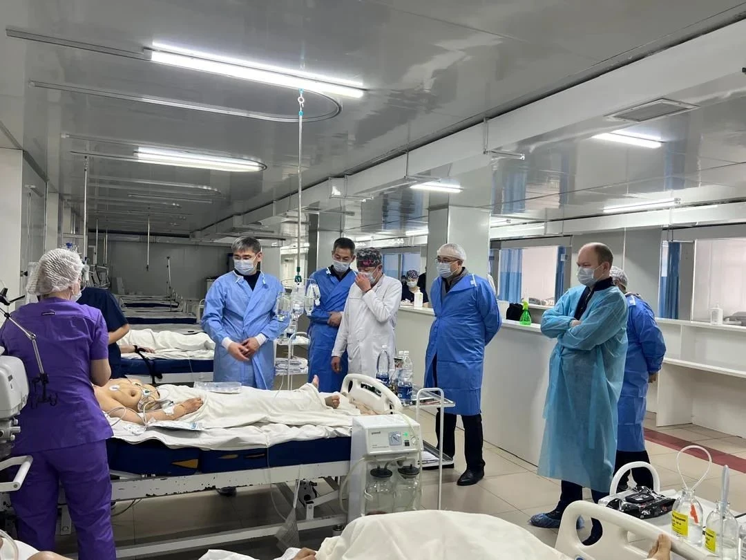 Assignments Distributed. The New Head of the Ministry of Health Visited Several Hospitals in Bishkek