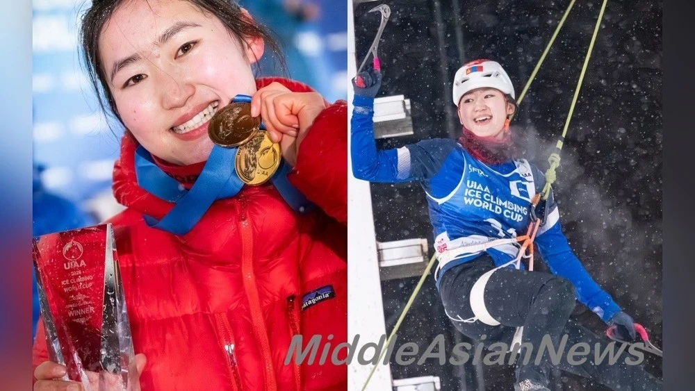 Selenge once again confirmed her status as one of the leading athletes in the world of ice climbing.