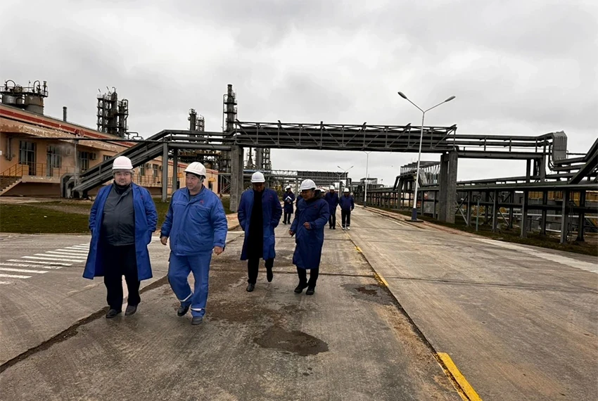 The oil refinery in Kara-Balta will be upgraded by August 2026.