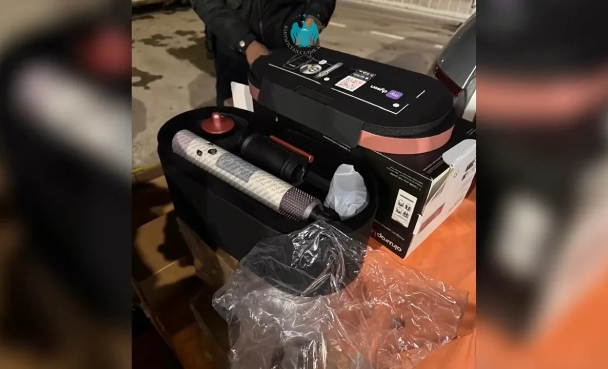 ГНС пресекла незаконный ввоз техники Dyson на сумму более 5 млн сомов
