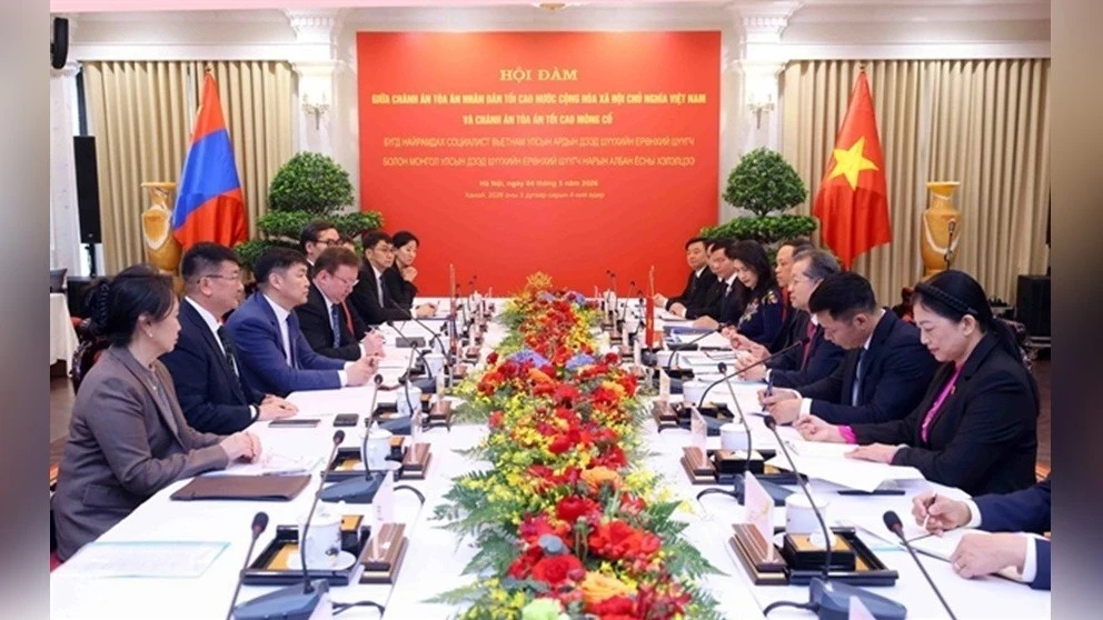 Вьетнамские и монгольские суды углубляют судебное сотрудничество