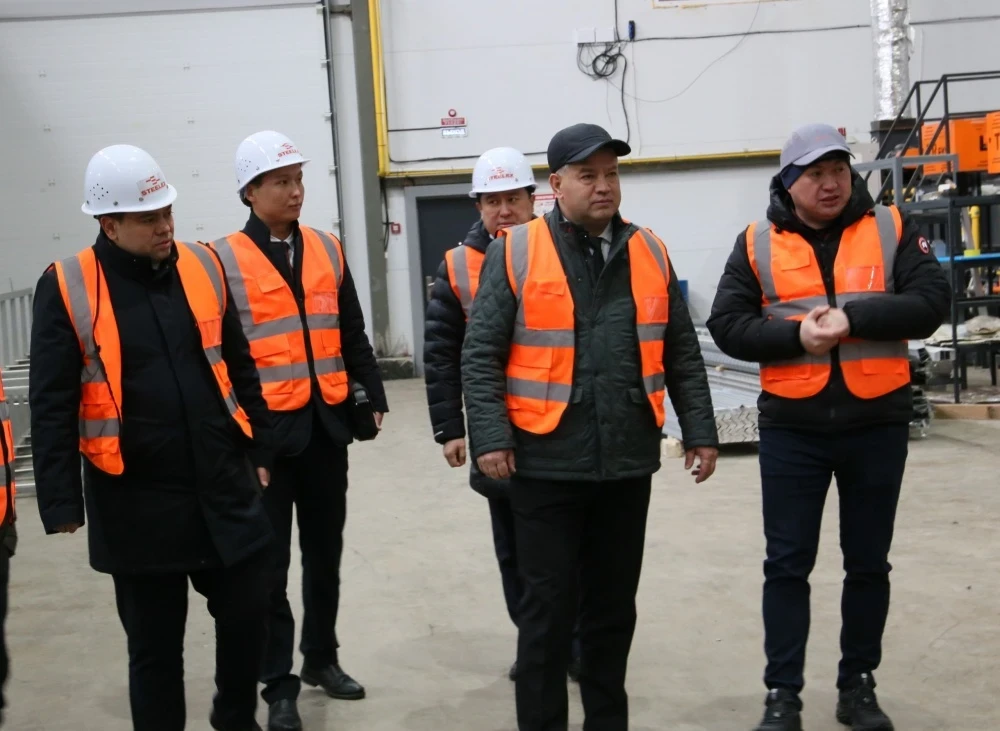 В Кыргызстане запущен завод алюминиевых профилей ОсОО "Стилекс"