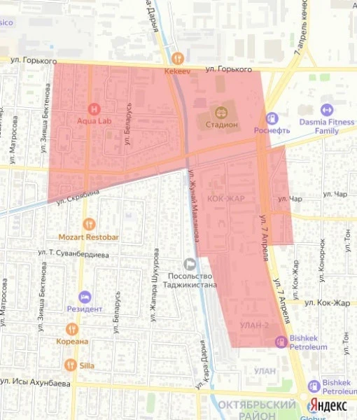 Часть Бишкека останется без холодной воды на один день (карта)