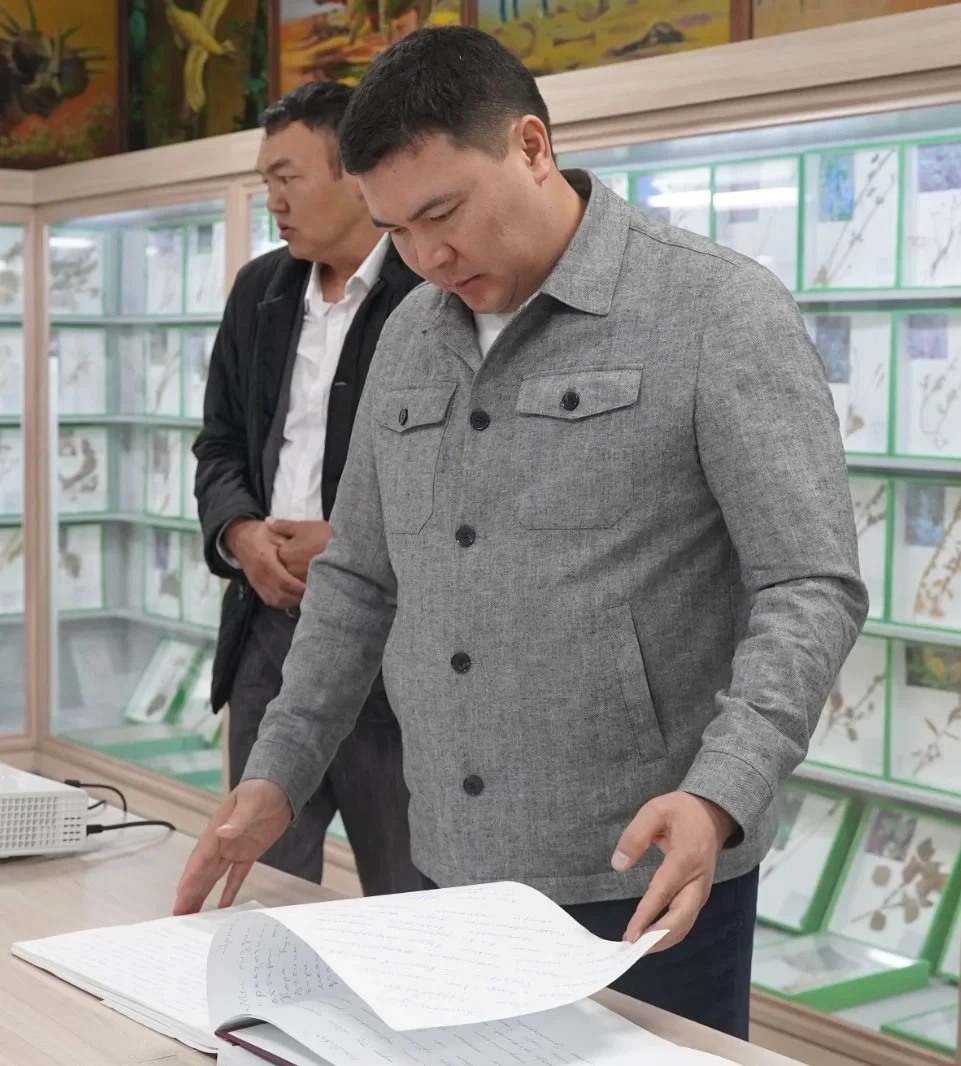 Министр природных ресурсов проинспектировал проекты в Ошской области