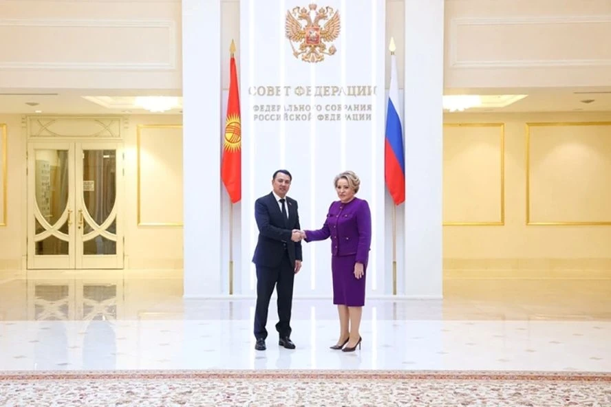 Марлен Маматалиев встретился с главой Совета Федерации Валентиной Матвиенко