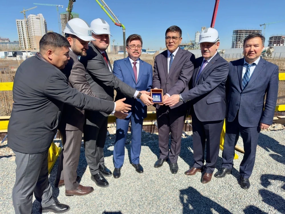 В Бишкеке дали старт большой стройке новой российско-кыргызской школы