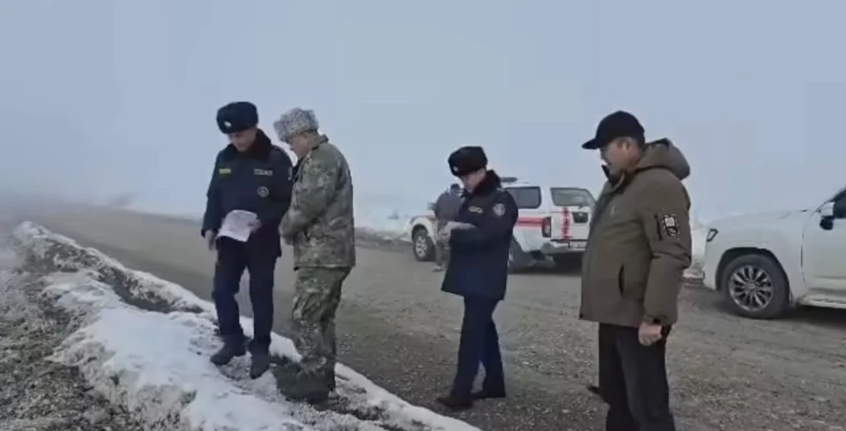 The head of the Ministry of Emergency Situations inspected hazardous areas of the Naryn River