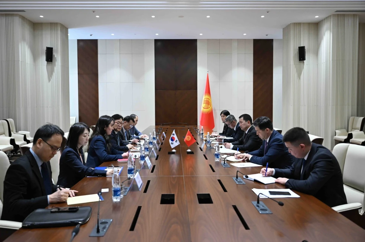 Кыргызстан и Корея обсудили сотрудничество в сфере управления водными ресурсами