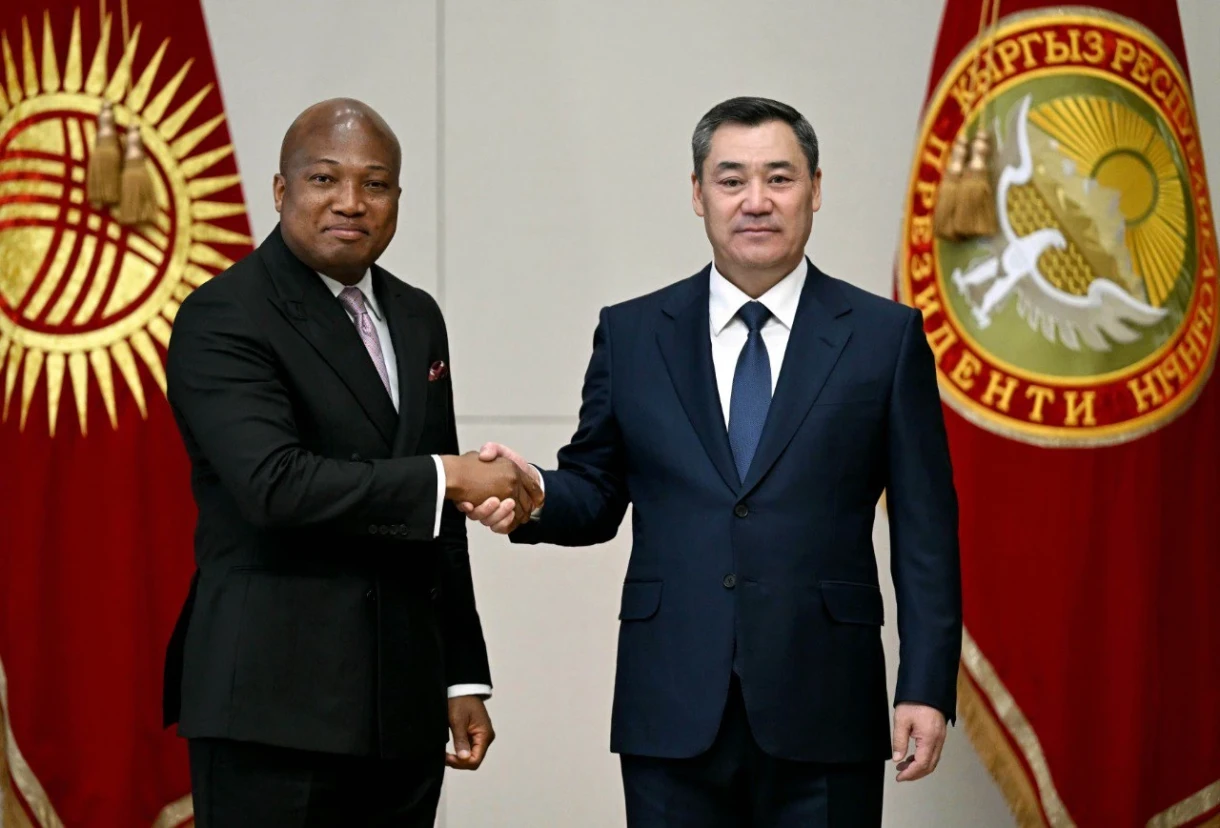 Садыр Жапаров принял главу МИД Ганы и обсудил сотрудничество с Африкой